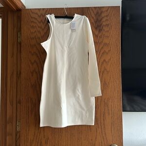NWT One Sleeve Mini Dress